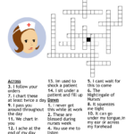Nurses Week Crossword   Wordmint Within Nurse Crossword Puzzle Printable Hard