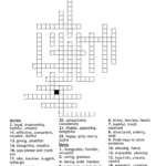 Personality Traits Crossword   Wordmint Inside Personality Traits Crossword Puzzle
