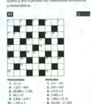 Pin De Josue Barrios En Ayudenme A Resolverlo | Matematicas Pertaining To James A Longo Printable Crossword