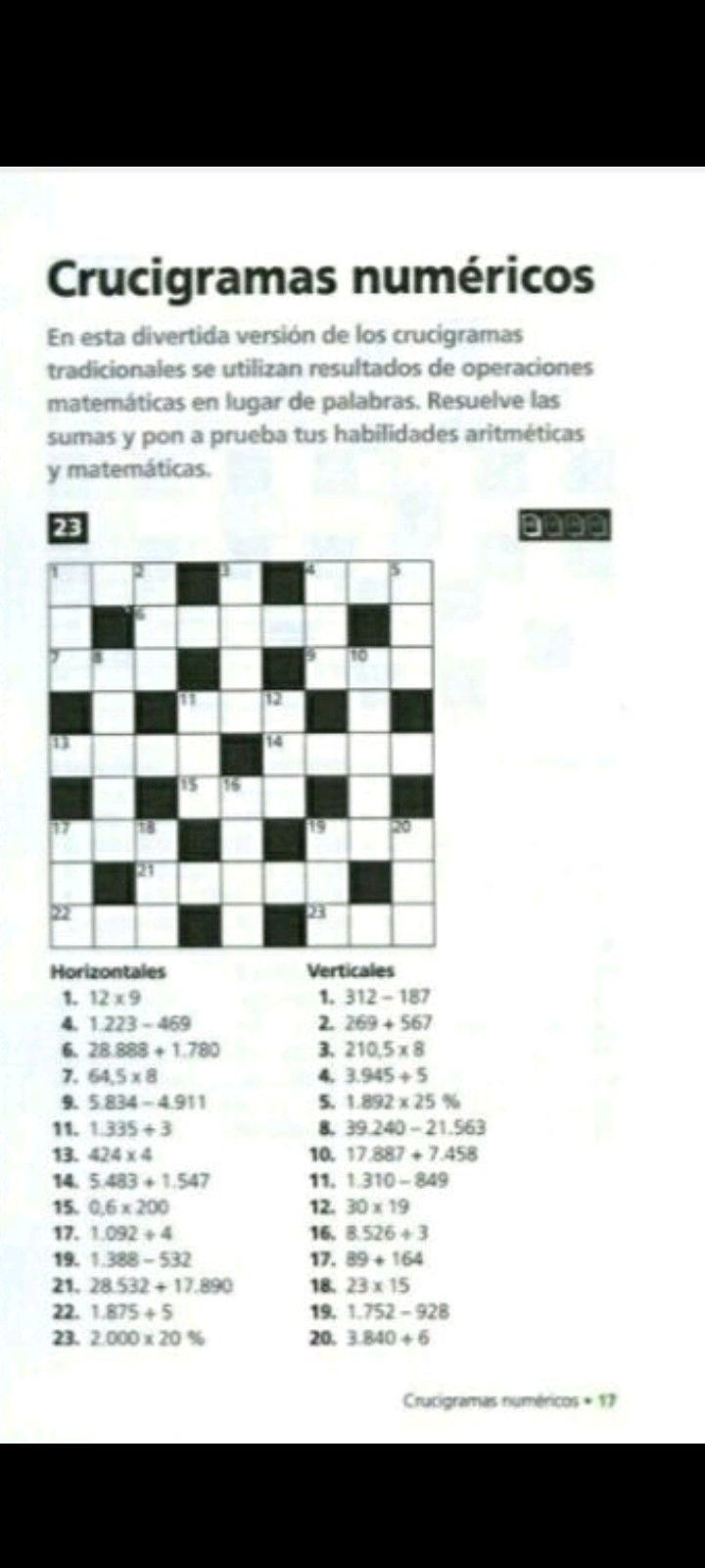Pin De Josue Barrios En Ayudenme A Resolverlo | Matematicas pertaining to James A Longo Printable Crossword