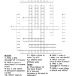 Premier League Teams Crossword   Wordmint Within Premier Crossword