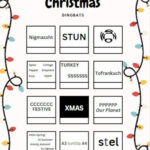 Printable Christmas Dingbat Puzzle Games | Christmas Game For Kids With Regard To Christmas Song Dingbat Puzzles Adult Printable