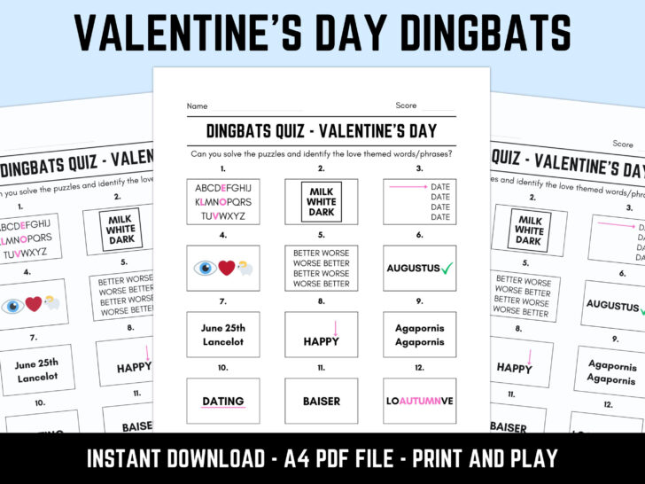Easter Dingbat Puzzle Free Printable Easter Dingbat Puzzle Free Printable