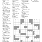 Printer Friendly Copy Of Thread Regarding Creature Feature Matt Gaffney Crossword Answers Free Printable