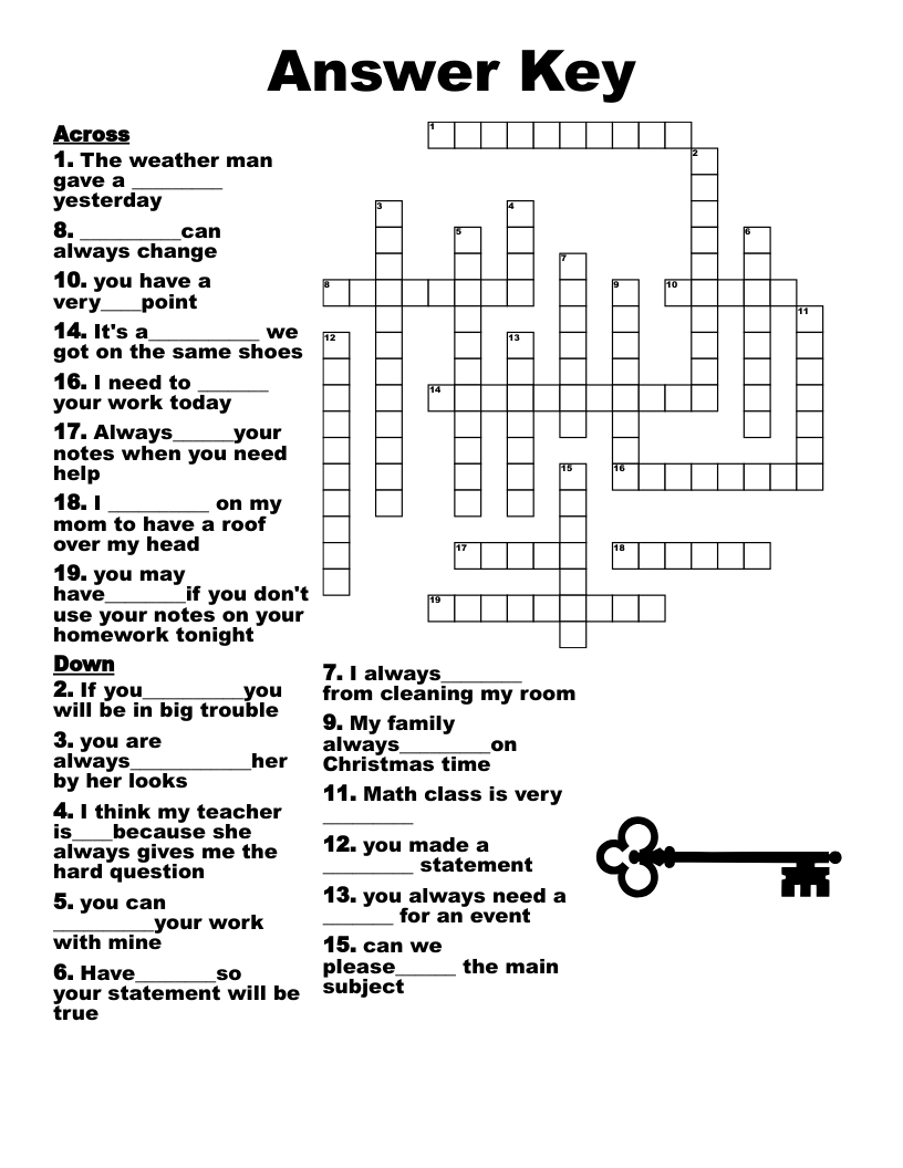 Quiz Crossword - Wordmint throughout Printable Quiz Questions with Answers Crossword Style