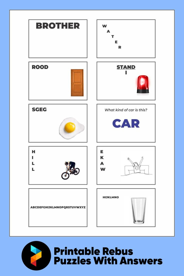 Rebus Puzzles With Answers - 20 Free Pdf Printables | Printablee regarding Free Printable Wordles Puzzles For Adults with Answers