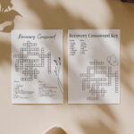 Recovery Crossword Game + Answer Key | 12 Steps Recovery Boredom Intended For Addiction Crossword Puzzles With Answer Keys