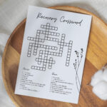 Recovery Crossword Game + Answer Key | 12 Steps Recovery Boredom Regarding Recovery Crossword Puzzle