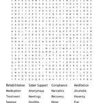 Recovery Crossword Word Search   Wordmint Pertaining To Easy Recovery Crossword Puzzles Printable For Adults