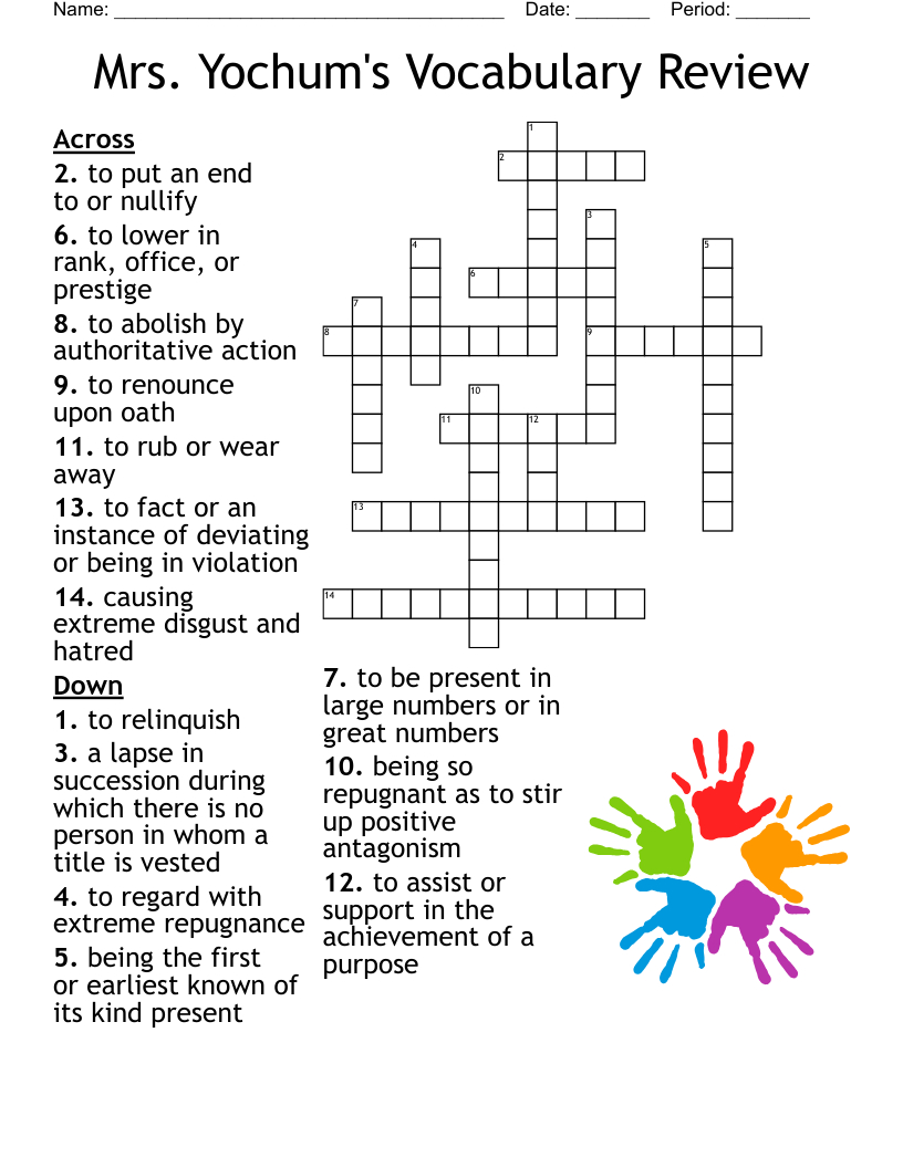 Recovery Crossword - Wordmint in Recovery Crossword Puzzles