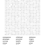 Relapse Prevention Word Search   Wordmint Inside Basic Relapse Prevention Crossword