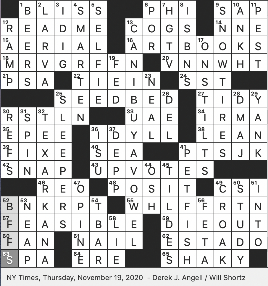 Rex Parker Does The Nyt Crossword Puzzle: It Debuted On 1/6/1975 throughout Frank Longo Crossword Printable Toss To Actors
