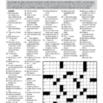 Solve The Puzzle   The New York Times For New York Times Sunday Crossword Printable Free Download