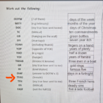 Someone Help! Acronym Puzzle : R/Puzzles Pertaining To Ditloids With Answers