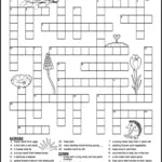 Spring Crossword Puzzles For Kids   Tree Valley Academy Regarding Printable Syllacrostic