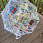 Star Ledger Vintage Celebration Umbrella Multi Color Throughout Star Ledger Puzzle Page