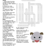Stress Management Crossword   Wordmint With Free Stress Management Crossword Puzzle