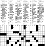 Super Crossword Puzzle With Regard To Super Crossword Printable