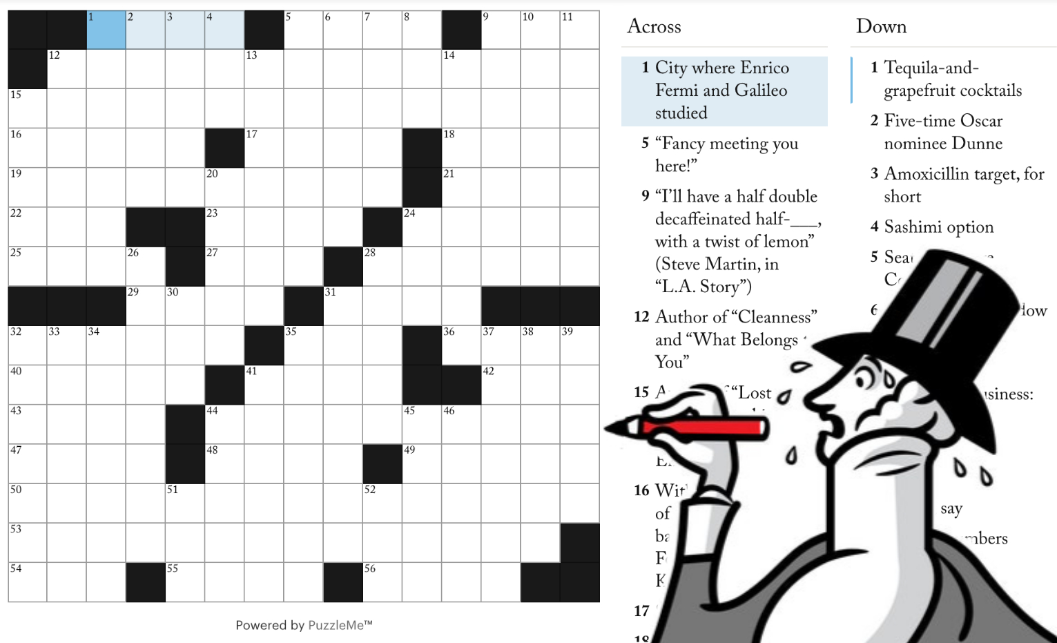 The 5 Best Newspaper Crosswords You Can Play Online throughout Blank Frank Longo Sunday Crossword Puzzle Printable