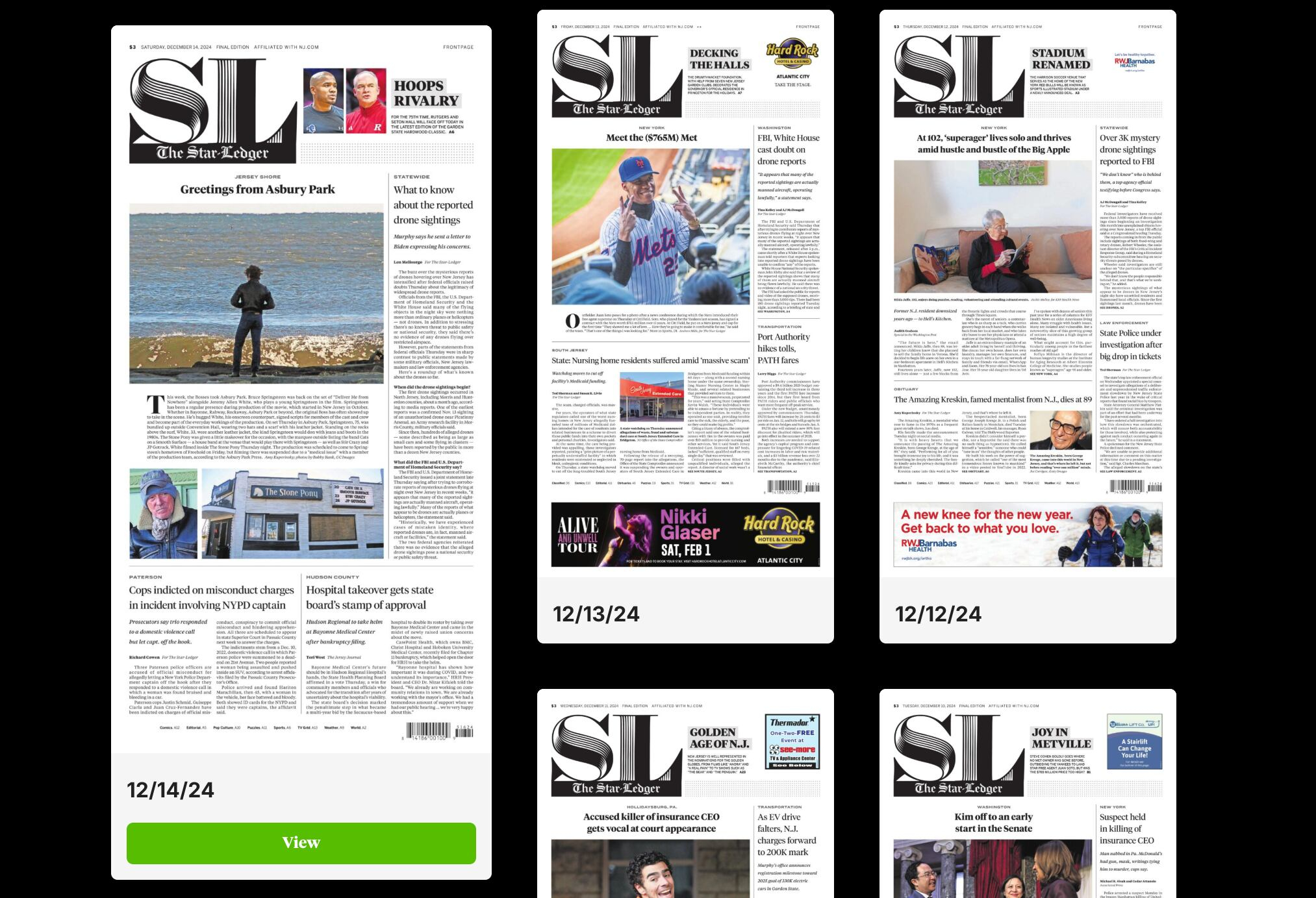 The Star-Ledger&amp;#039;S Legacy Continues With An Upgraded Online throughout Star Ledger Puzzle Page