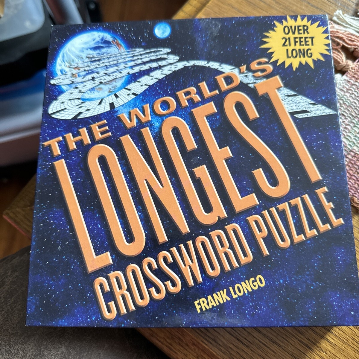 The World&amp;#039;S Longest Crossword Puzzle New 9781402729416| Ebay in Crossword Puzzle Happy Solving Frank Longo