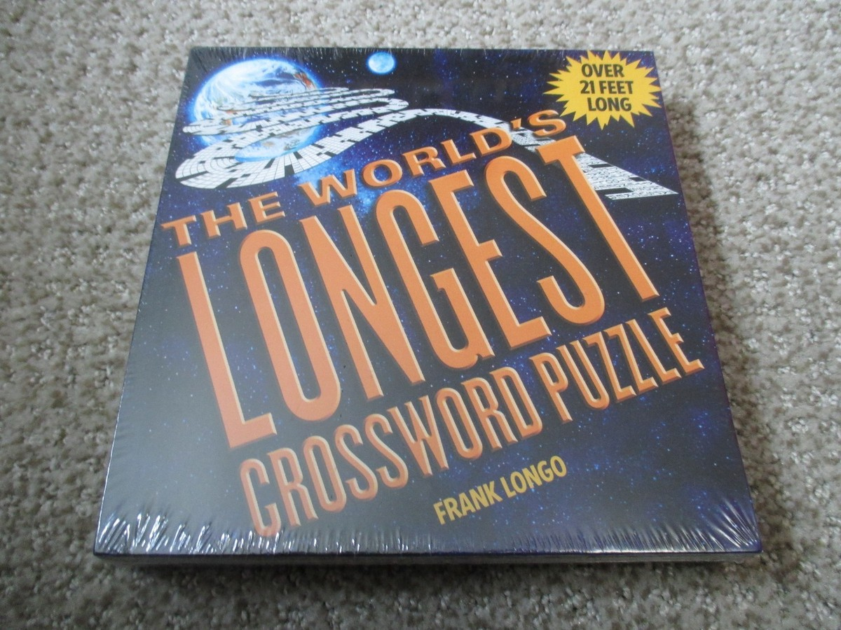 The World&amp;#039;S Longest Crossword Puzzlefrank Longo Sealed In regarding Crossword Puzzle Happy Solving Frank Longo