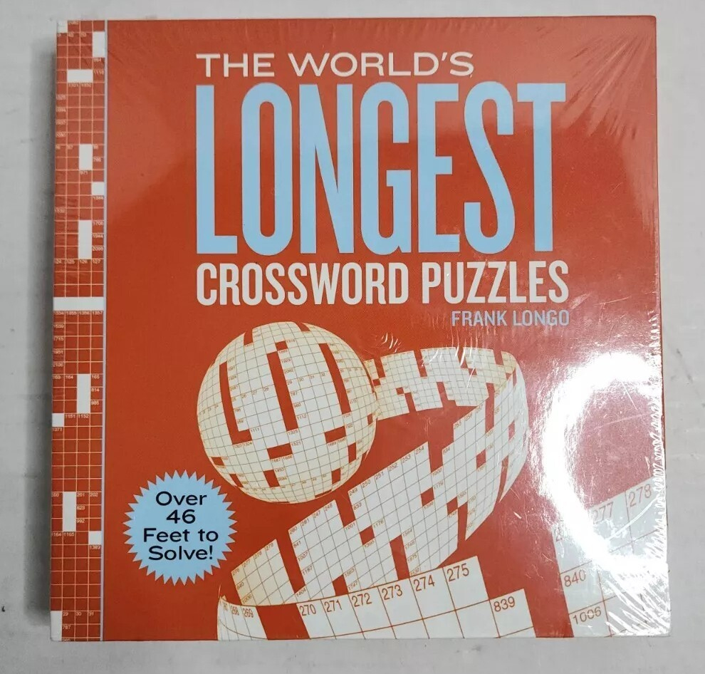 The Worlds Longest Crossword Puzzles Sealed throughout Crossword Puzzle Happy Solving Frank Longo
