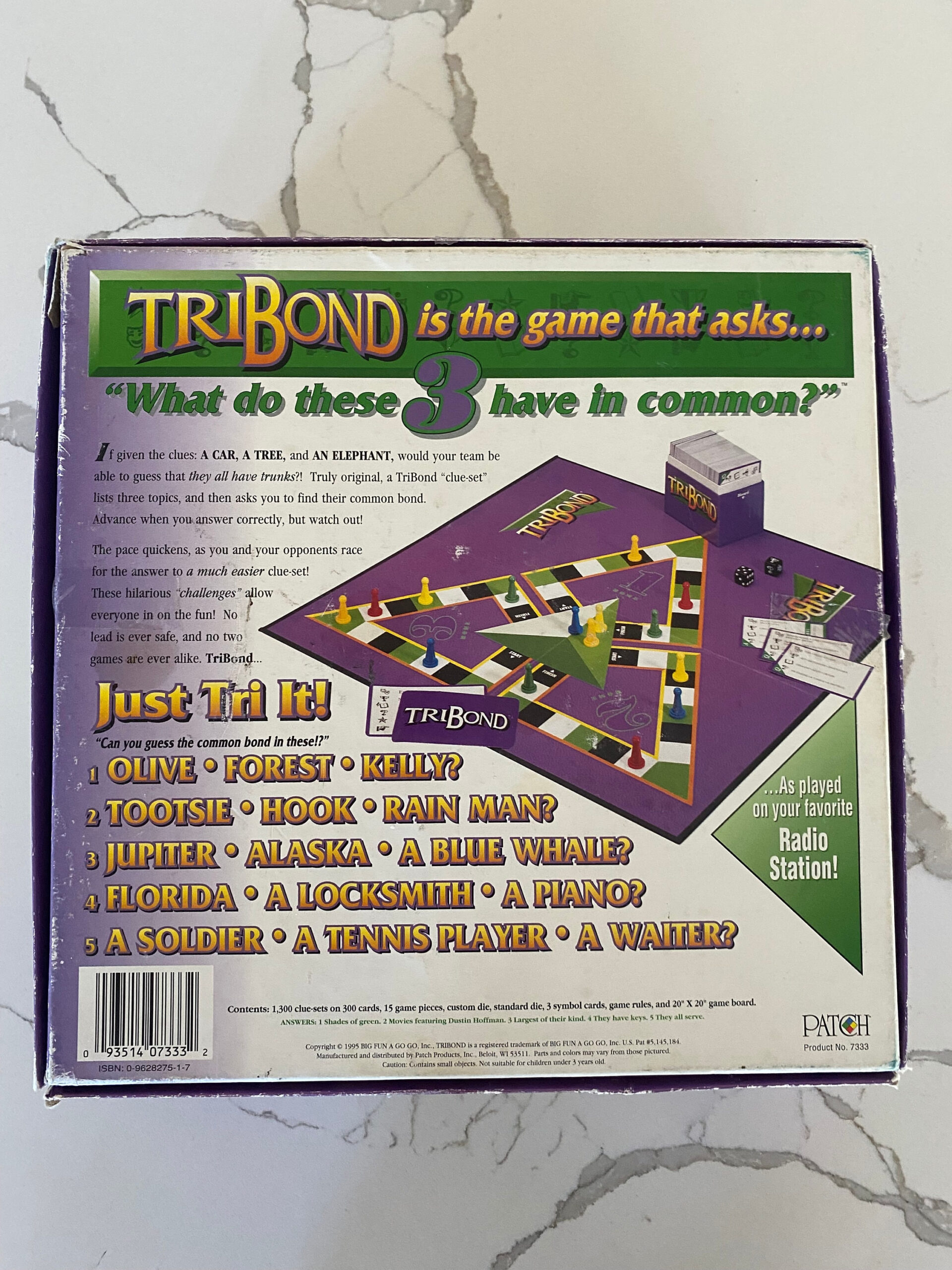 Tribond Brettspiel 1995 Was Haben Die 3 Zusammen? - Komplett for Tribond For Fall