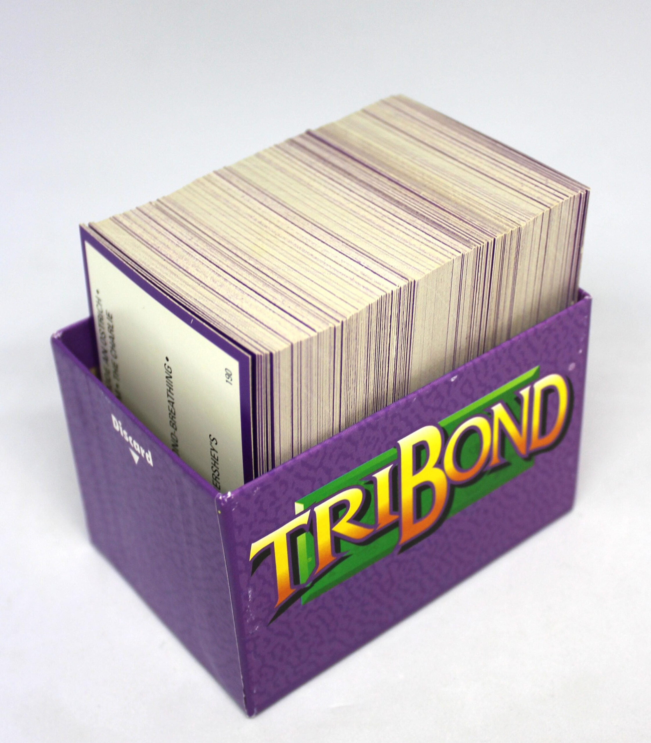Tribond Game/ Bookshelf Games/ Vintage Games/ Adult Game/ Family Game Night/ Board Games/ Word Games regarding Tribond Puzzle 190