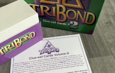 Tribond Game - Etsy.de pertaining to Tribonds For Seniors