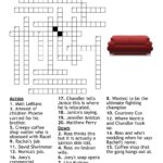 Tv Show Crossword Puzzles / Usaopoly New Puzzle Intended For Tv Crossword Puzzle Matthews
