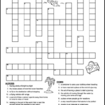 Vacation Crossword Puzzles   Tree Valley Academy Regarding Holiday Crossword Adults