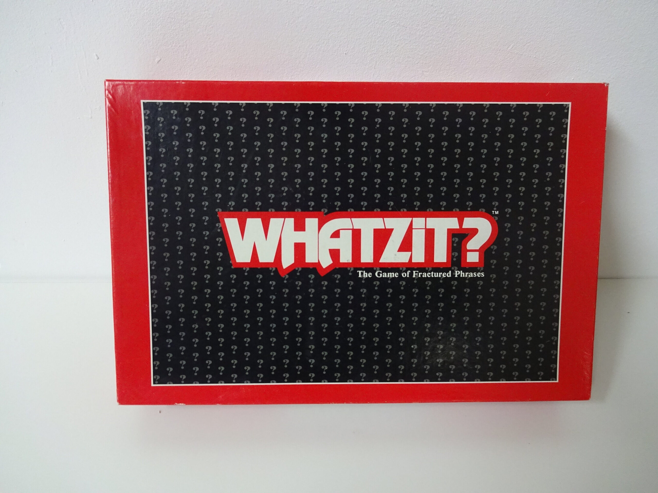 Vintage 1987 Whatzit? Board Game The Game Of Fractured Phrases 80S in Whatzit Puzzle Letters Download