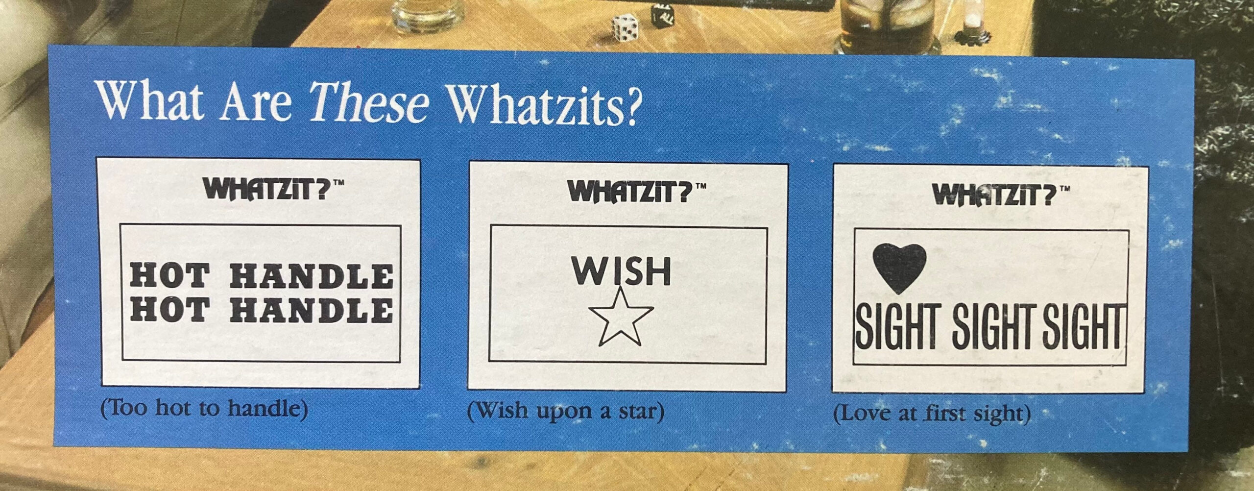 Vintage Whatzit? Board Gamemilton Bradley From 1987, The Game regarding Wicked Whatzit Answers