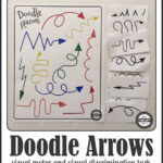 Visual Discrimination Game   Doodle Arrows (Free Printable)   Your Within Printable Arrow Word Games