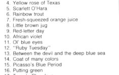 Wackie Wordies #63 within Wacky Wordies List