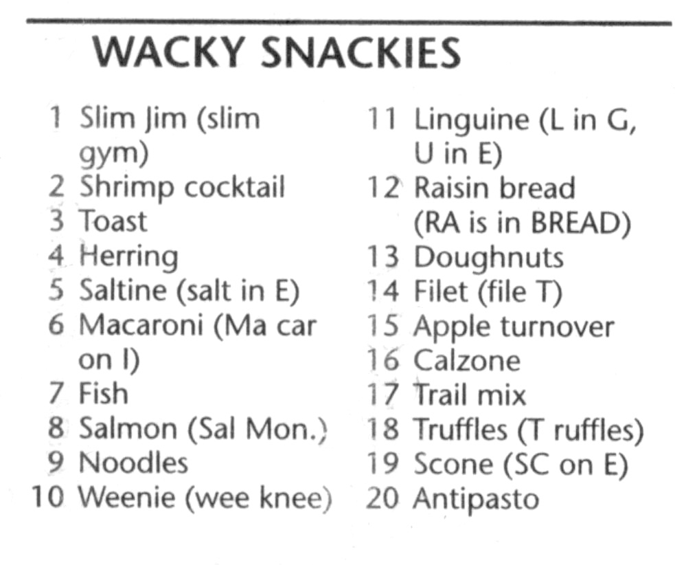 Wackie Wordies #73 throughout Wacky Wordies Answers List
