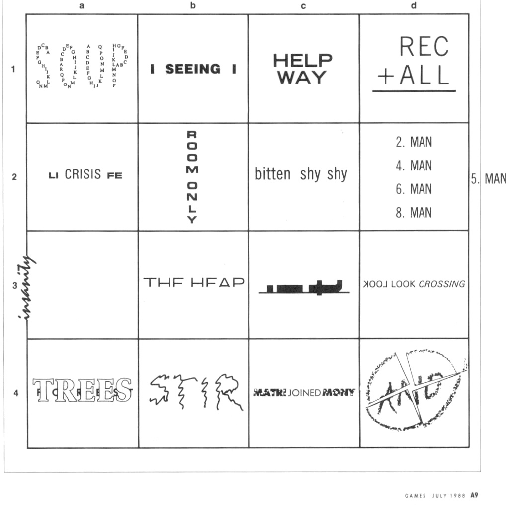 Wackie Wordies #84 Games Sampler Jul 1988&amp;lt;Br&amp;gt;By Diana Gilbert intended for Wacky Wordies Puzzles Answers Printable