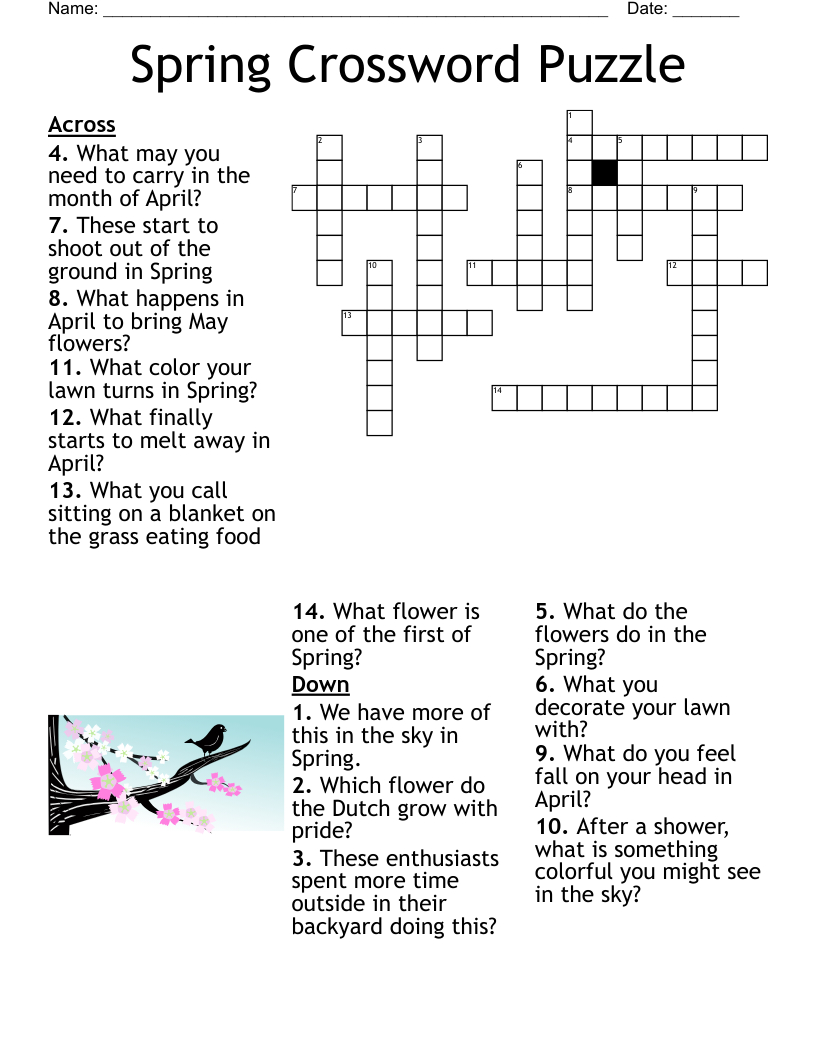 Welcome Spring! Word Scramble - Wordmint pertaining to Spring Anagram Puzzles For Adults