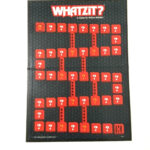 Whatzit Game Board Only | Ebay Throughout Whatzit Puzzles Free