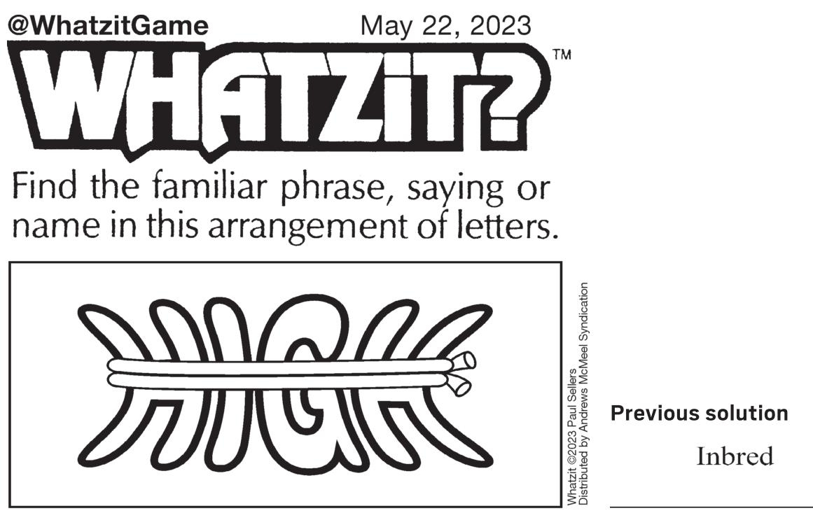 Whatzit - Puzzles with regard to Whatzit Puzzle Solution