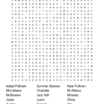 Wonder Crossword Puzzle Word Search   Wordmint Within Wonderword Printable Crossword