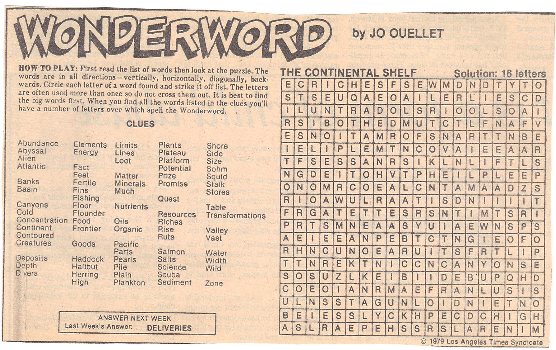 Wonderword Lives Forever! - Wonderword Main Site inside Wonderword Printable