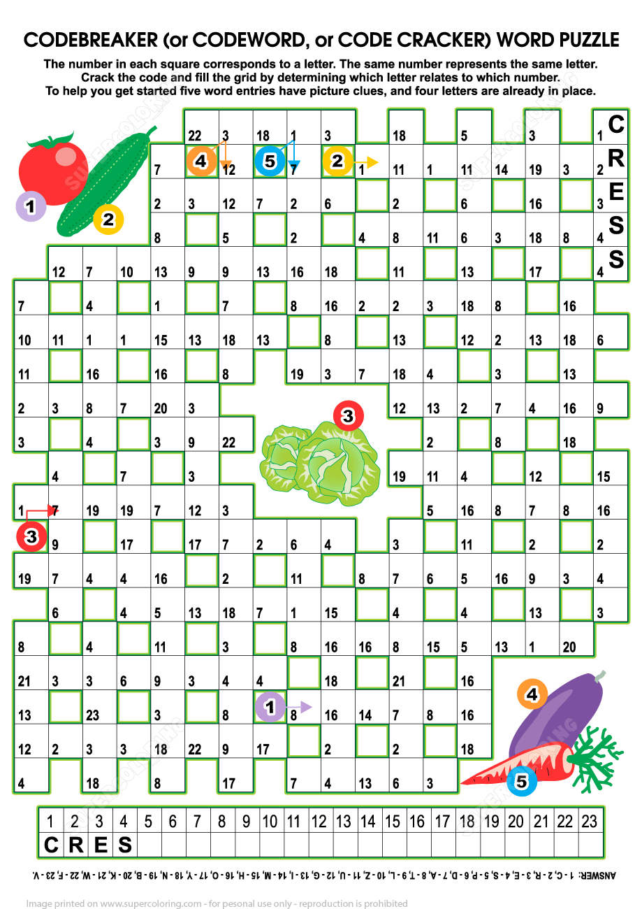 Word Puzzles: 16 Codebreakers Ideas To Save Today | Picture Clues regarding Free Printable Codebreaker Puzzles