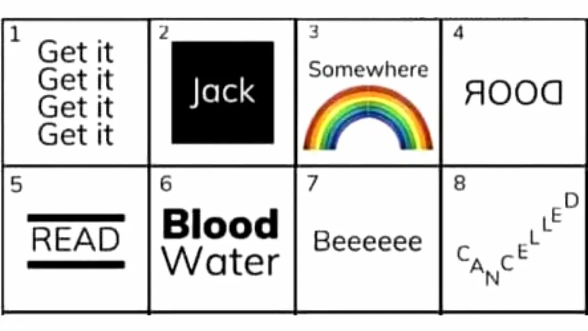 Word Puzzles Brain Teaser: Guess Identify The Words Inside The within Wacky Wordies Counterer