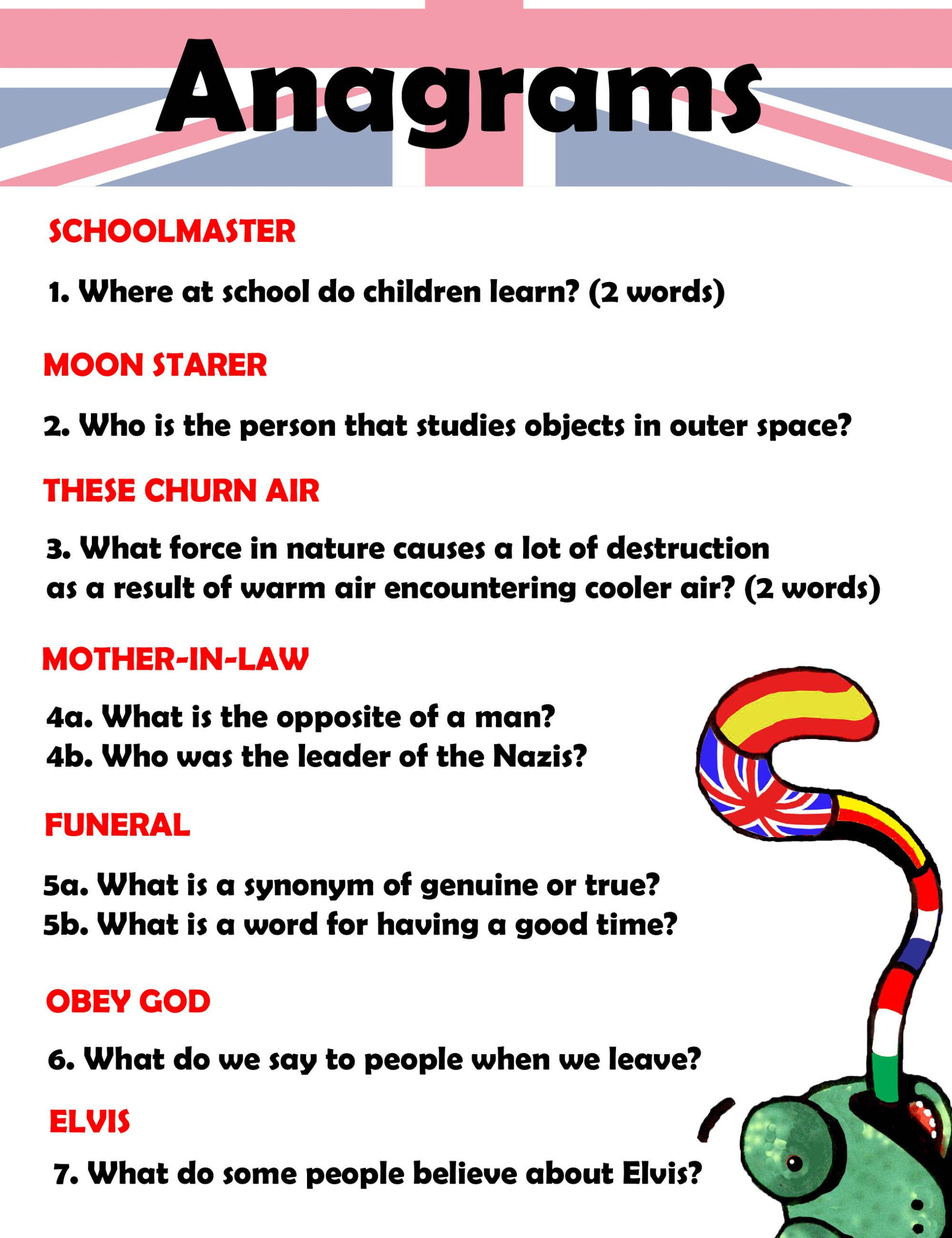 Word Puzzles: Discover 8 Anagrams Ideas | Anagram Words, Word with regard to Adult Anagram Worksheet