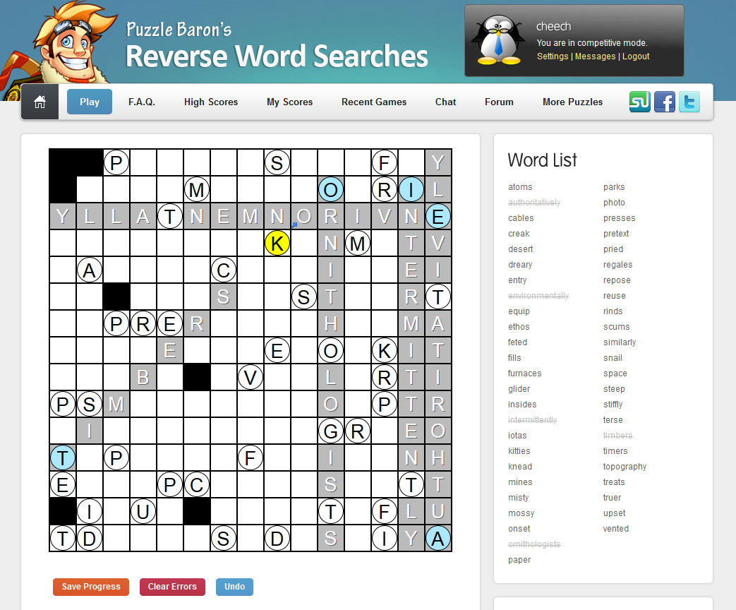 Word Searches | Portfolio Categories | Puzzle Baron within Printable Acrostics Puzzle Baron