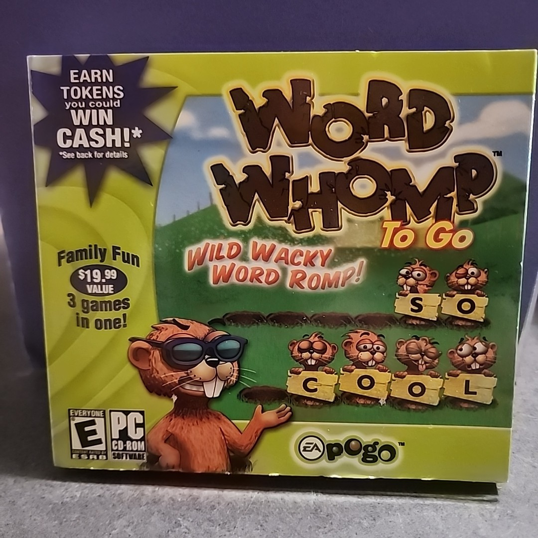 Word Whomp To Go / Wild Wacky Word Romp (3-In-1 Games) / Cd-Rom within Family Wacky Wordies Game For Money