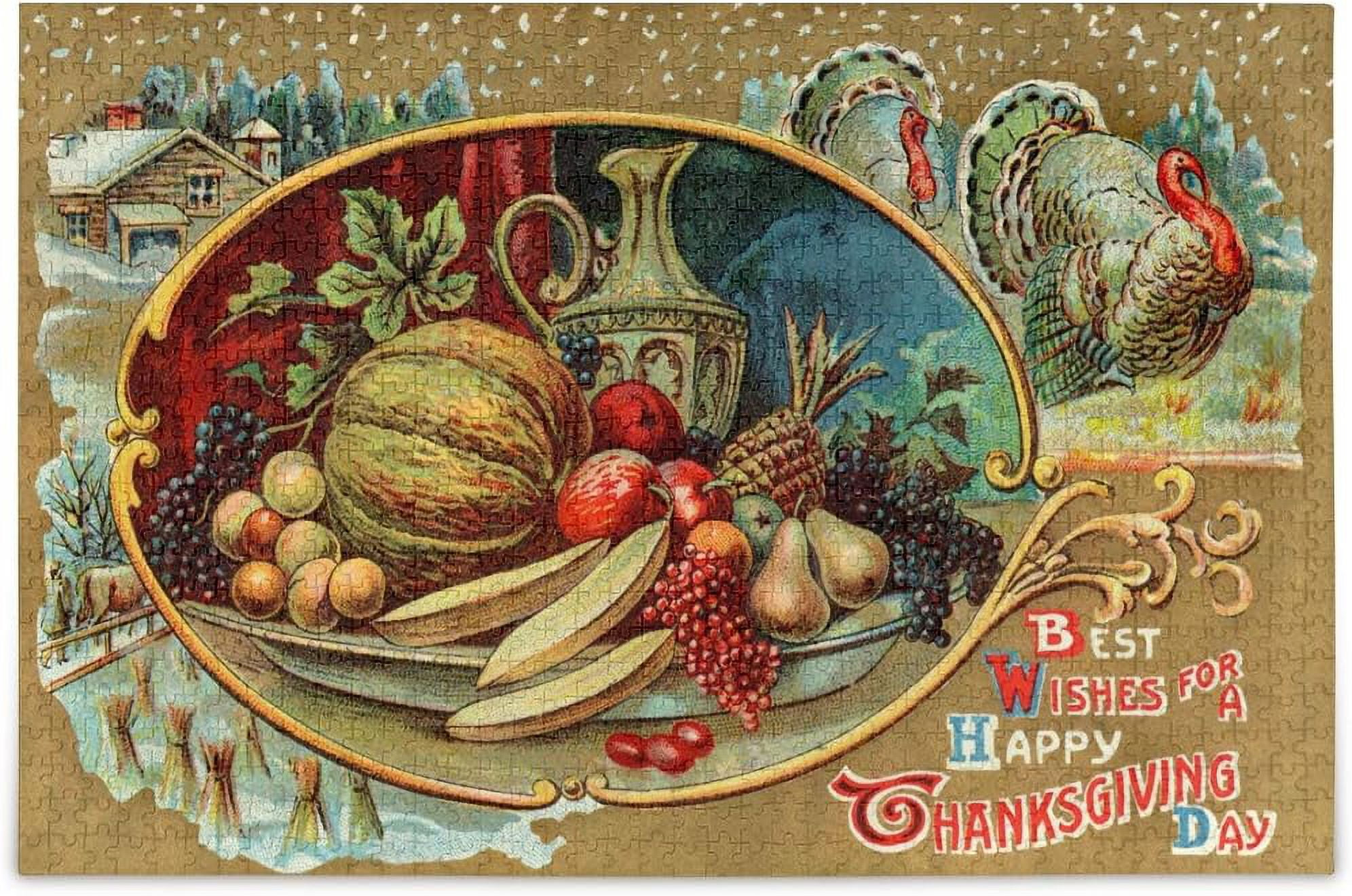 1000 piece jigsaw puzzle for adults kids best wishes happy throughout jigsaw puzzle thanksgiving 1000 Piece Jigsaw Puzzle For Adults Kids, Best Wishes Happy throughout Jigsaw Puzzle Thanksgiving