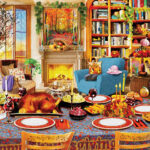 1000 Piece Jigsaw Puzzle   Thanksgiving Day (2000Pz) – White Throughout Thanksgiving Picture Puzzles